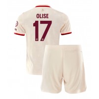 Camiseta Bayern Munich Michael Olise #17 Tercera Equipación para niños 2024-25 manga corta (+ pantalones cortos)